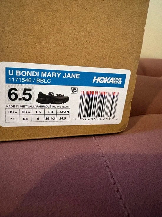 HOKA BONDI MARY JANE SNEAKERS - Picture 6 of 6